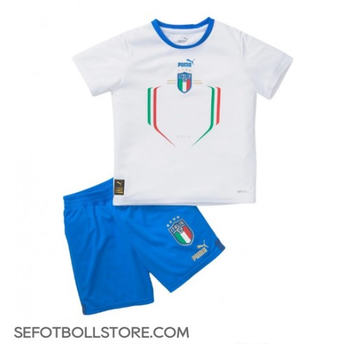 Italien Replika babykläder Bortaställ Barn 2022 Kortärmad (+ korta byxor)